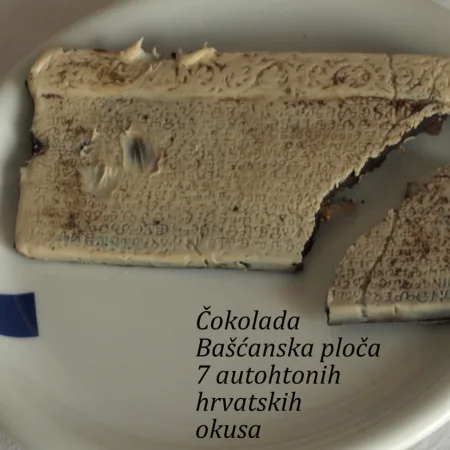 Čokolada Bašćanska ploča – 7 hrvatskih okusa, 100g